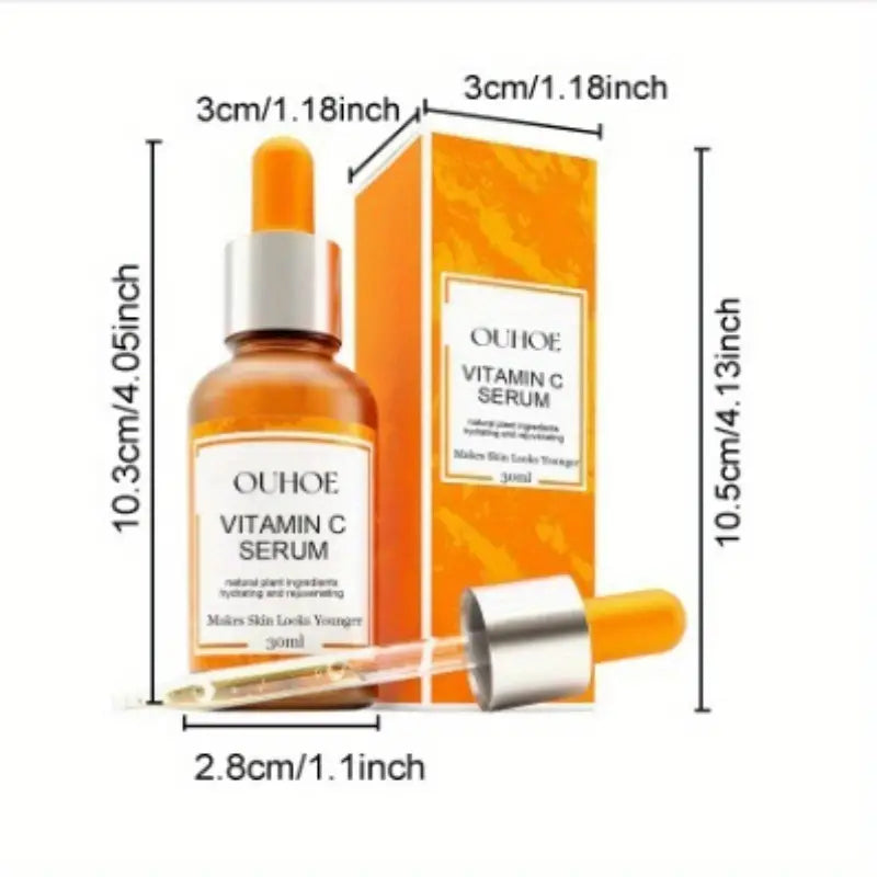 1.01oz Vitamin C Face Serum - With Retinol, Niacinamide, Jojoba Oil & Vitamin E-Facial Rejuvention